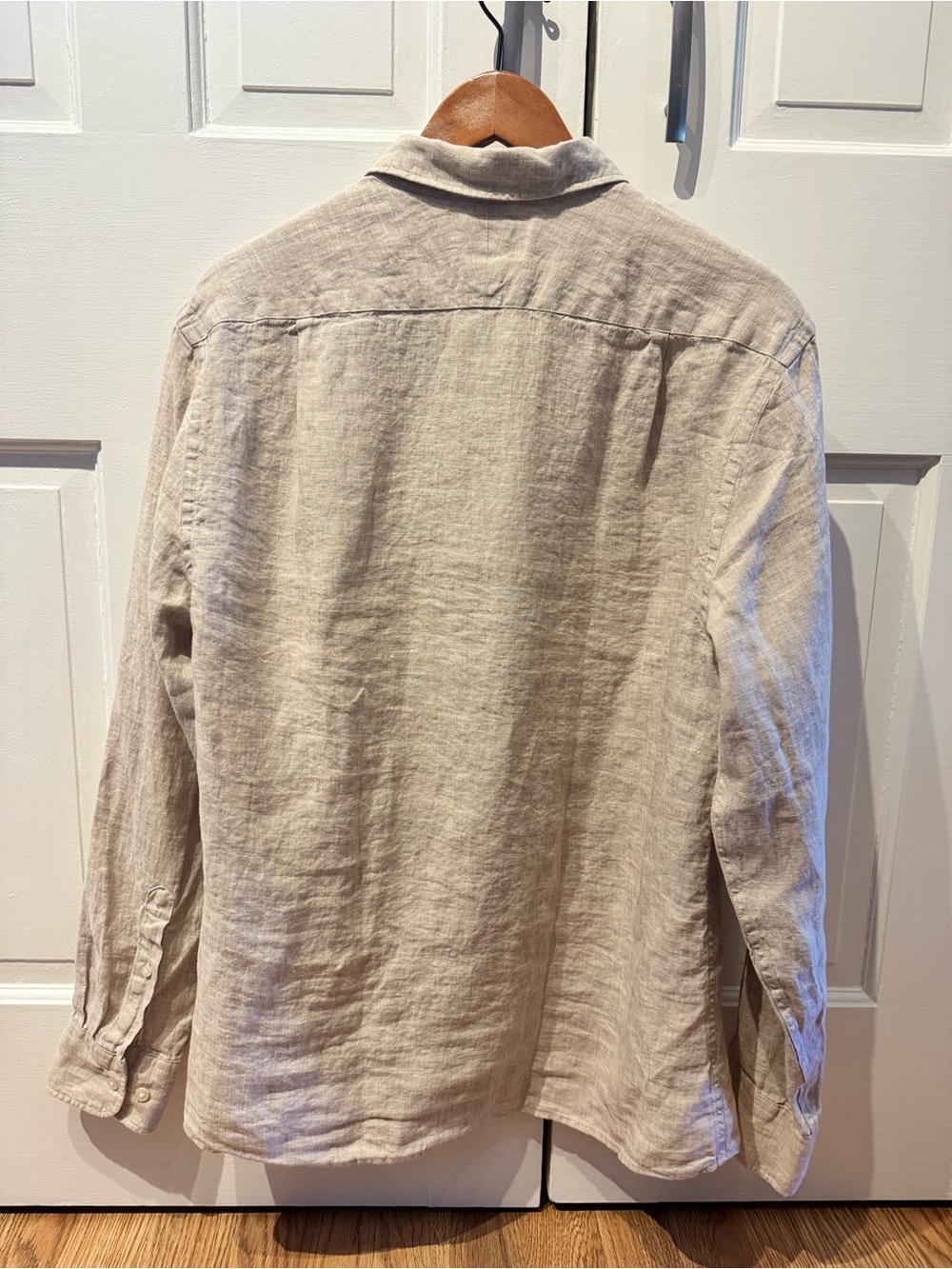 NWT Charles Tyerwhitt Men’s 100% Linen Button-Up Shirt, slim fit Medium - Picture 2 of 8
